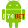 Aplicativo 874Bet para Android